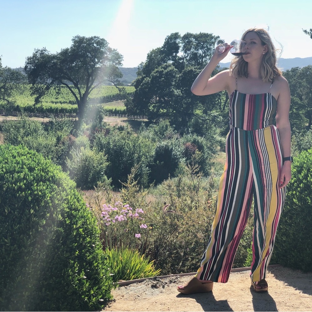 Sassy multi colored jumpsuit